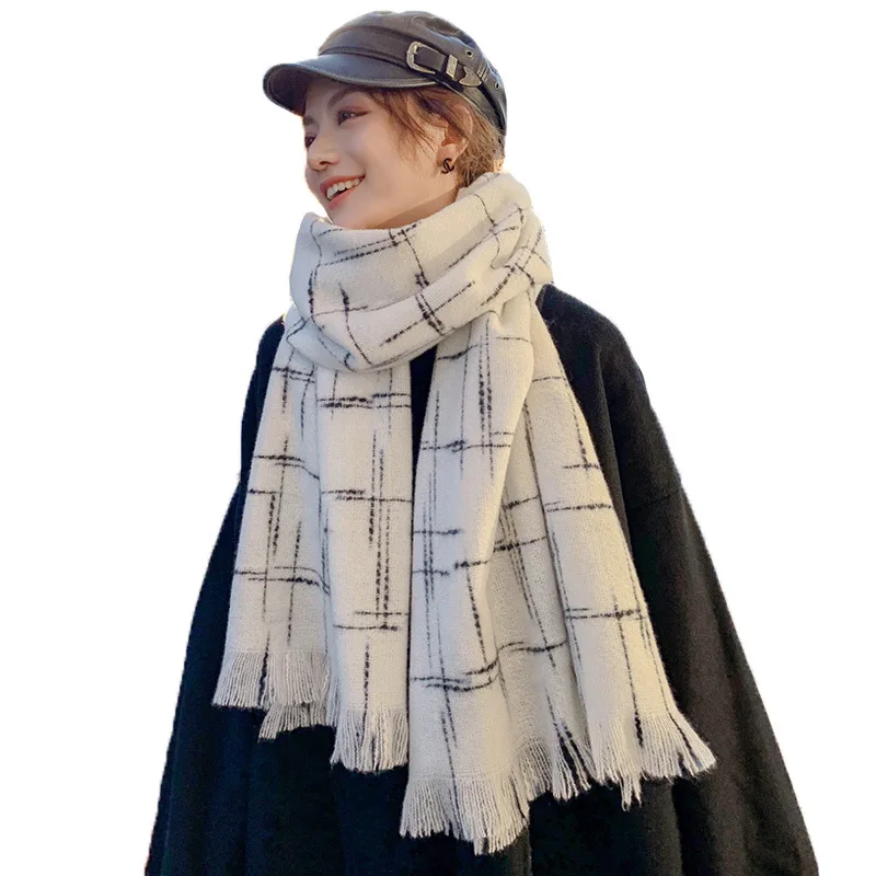 

Зимний шарф tessel, мягкие теплые шарфы из пашмины, Женская шаль, шарфы, шарфы, зимние женские шарфы