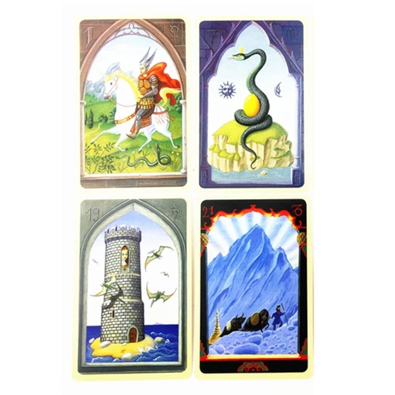 Мистическая карта Lenormand оракул полная английская колода из 36 карт забавная