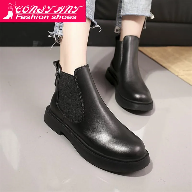 2019 шикарные женские ботинки блестящая обувь из искусственной кожи сезон