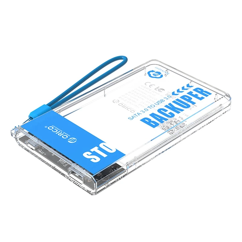 

Прозрачный контейнер для жесткого диска ORICO, 2,5 дюйма, последовательный порт SATA, внешний накопитель для IOS/Android