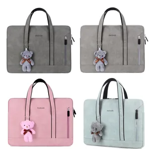 13 3 14 15 6 inch for macbook air pro m1 2020 laptop bag 15 6 xiaomi asus lenovo hp acer notebook briefcase bag for women lady free global shipping