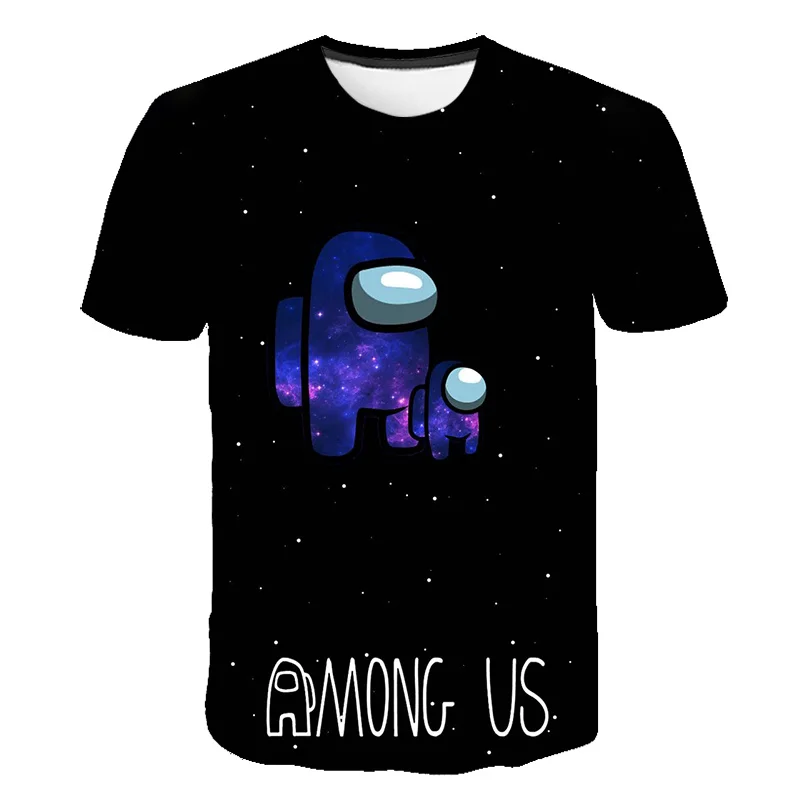 

New Game Amongs T Shirt Harajuku Streetwear Video Game Street Style Kids T-Shirt Funny Summer Cartoon Anime T-Shirt Hip Hop Tees