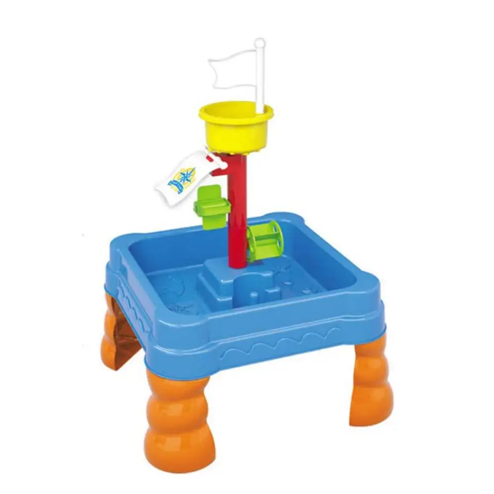 

Детский пляжный игрушечный стол, летний песочный инструмент для копания с лопатой, игрушка для воды, детский инструмент для копания, для дет...
