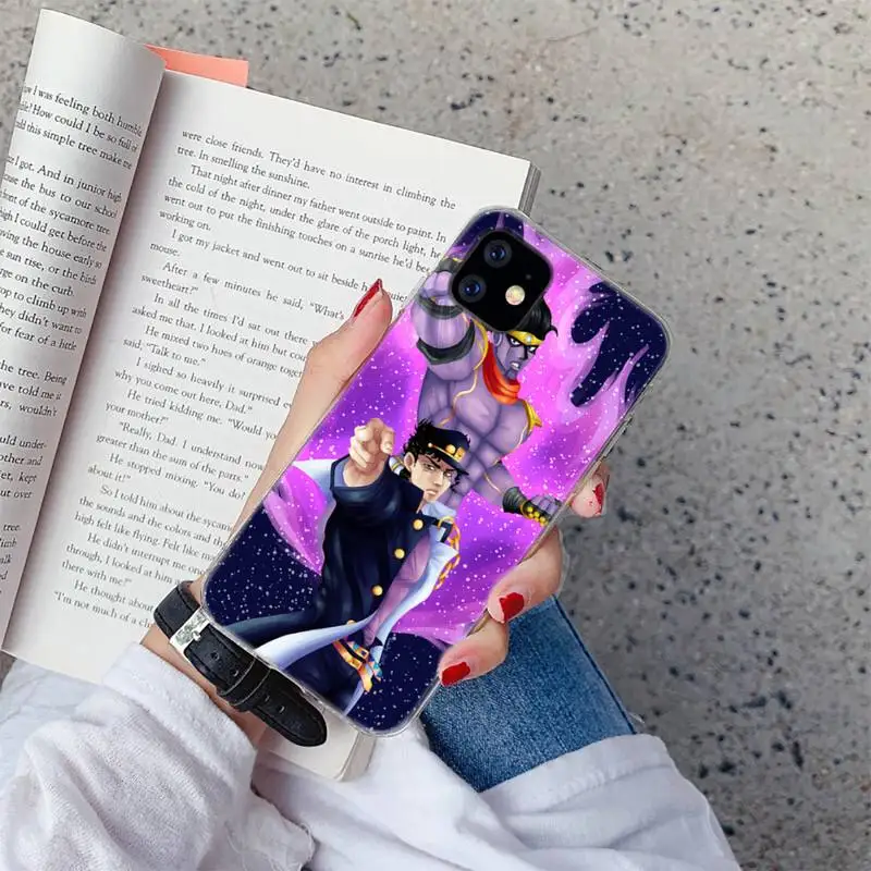 

JoJo's Bizarre Adventure JoJo Anime Phone Case For iphone 12 5 5s 5c se 6 6s 7 8 plus x xs xr 11 pro max mini