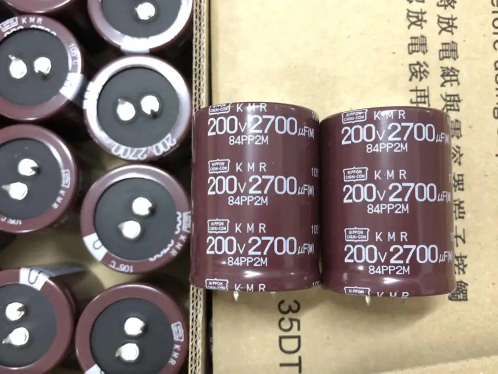 200v 3300 мкФ 2700 мкФ NCC NI-PPON CHEMI-CON электролитический конденсатор с алюминиевой крышкой, радиальные шины постоянной ёмкости, универсальный конденсатор 35x46 мм 35x65 мм(2 шт