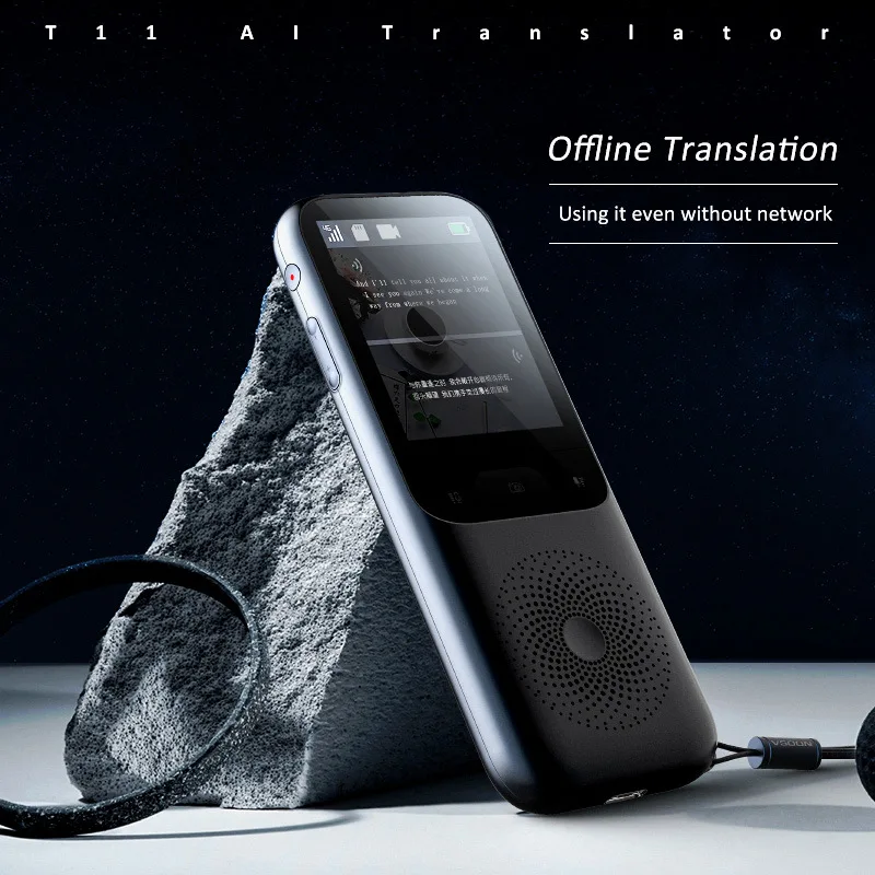 

T18 Portable Smart Voice Translator 138 Languages Real-Time Multi-Language Speech Interactive Offline Translator Travel Abroad