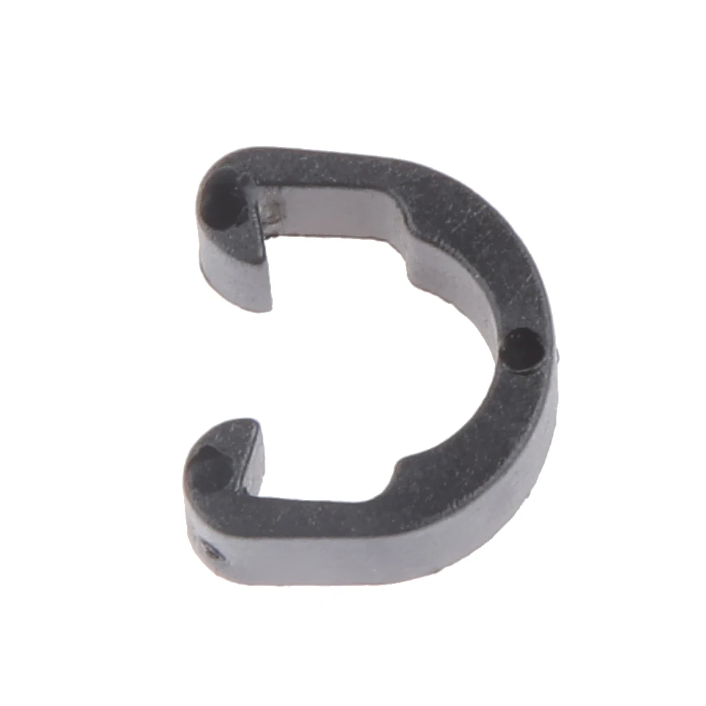 

10 Pieces 1.1cm MTB BMX Road Mountain Bike Bicycle Brake Cable Guides Hose C Clips Buckle