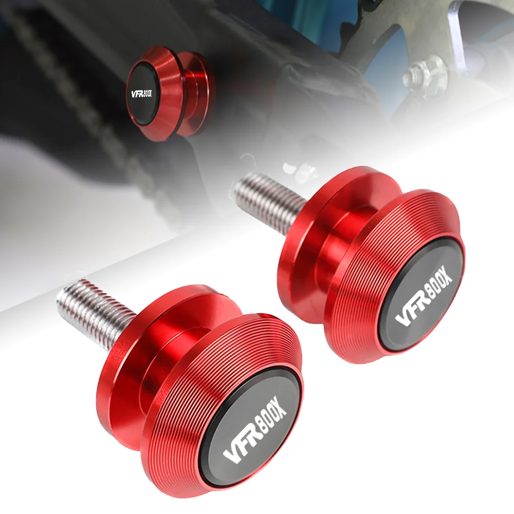 

FOR HONDA VFR800X 8MM Motorcycle Swingarm Spools Stand Screw Slider VFR 800X VF R800X 1998 1999 2000 2001 2002 2003 2004 05-2018