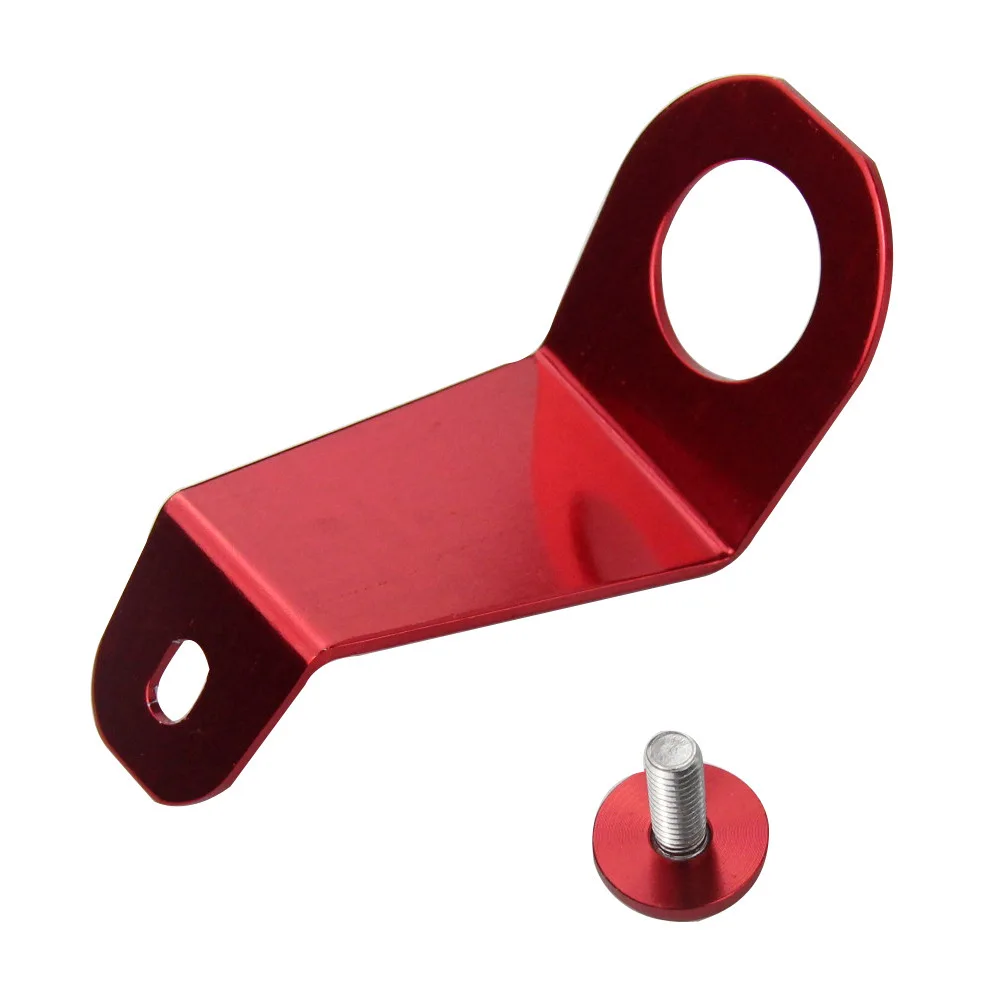 RESO Universal Aluminum Radiator Stay Bracket Bolt Kit For 92-95 Honda Civic EG Car Water Tank Support Button |