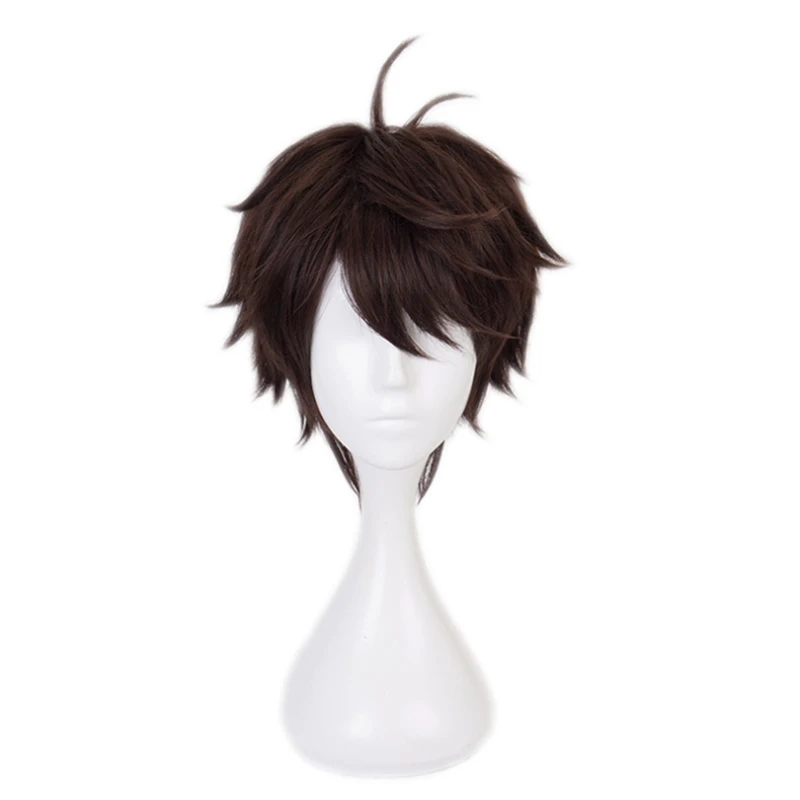 30cm Anime Haikyuu Karasuno High School Volleyball Club Oikawa Tooru Wig Cosplay Wigs Playing Dark Brown Hair Halloween 1:1 |