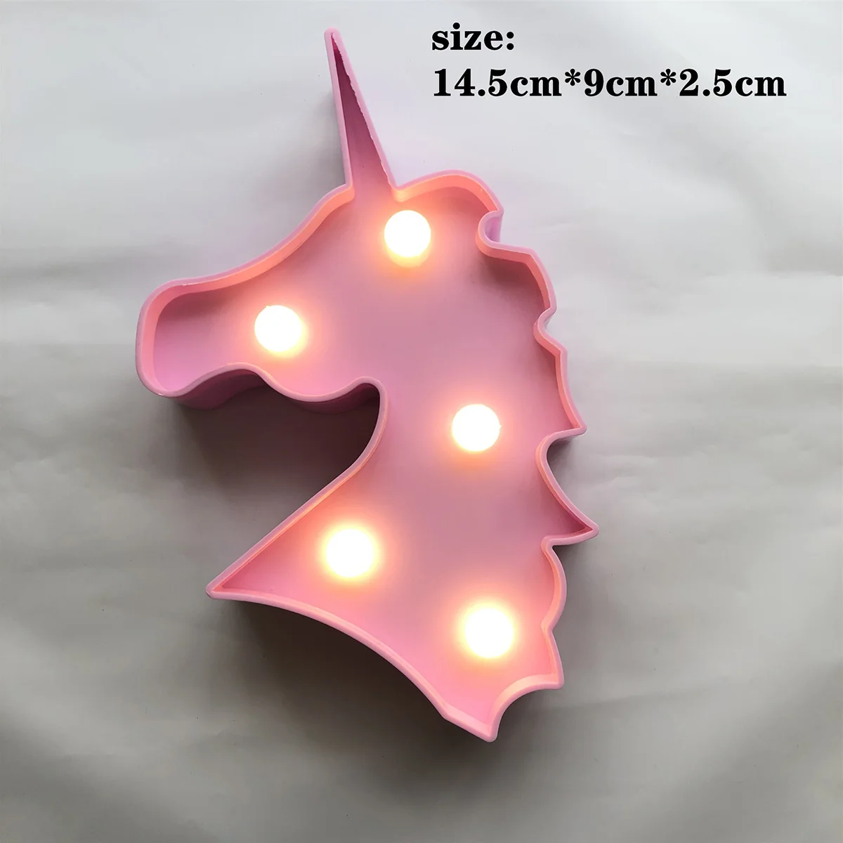 pink unicorn head YAYU мультфильм настольная лампа 3D Корона/единорог голова/Кактус/единорог/Моделирование Ночной светильник светодиодный настольная лампа украшение дома офисные подарки - Испускаемый цвет: pink unicorn head