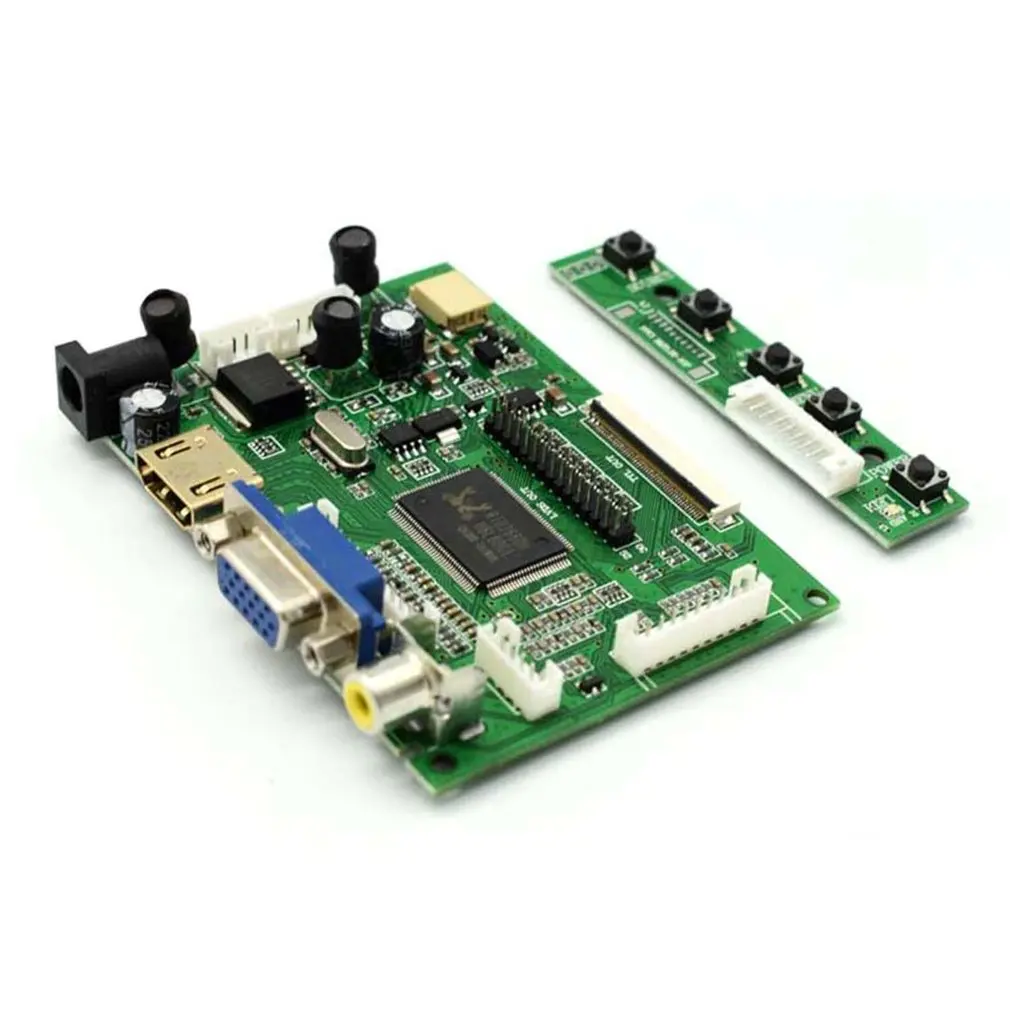 HDMI VGA 2AV LVDS ACC TTL жк дисплей Контроллер 50pin плата комплект для 7 8 9 дюймов ЖК монитор