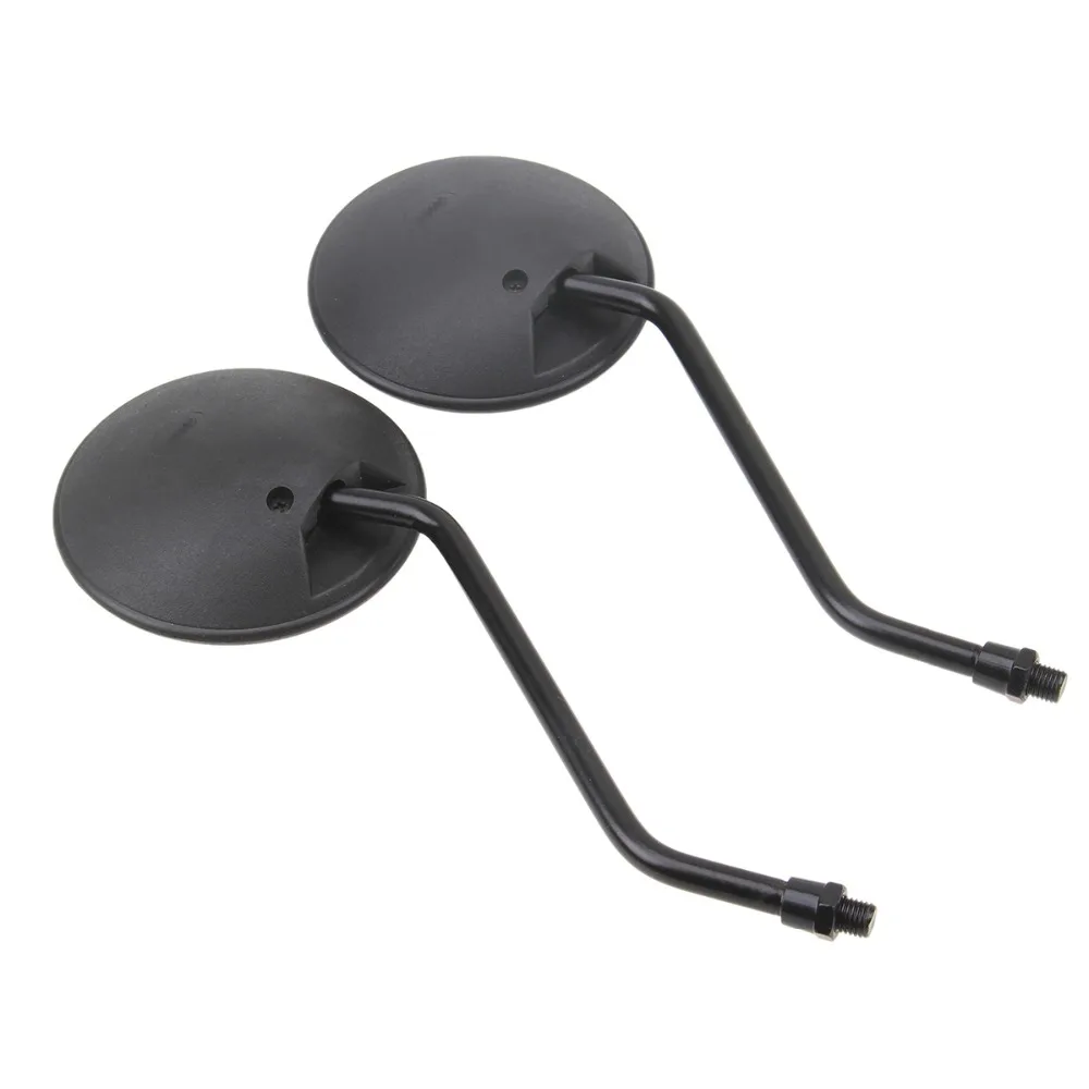 Универсальное черное зеркало POSSBAY мотоциклетные круглые зеркала для Honda Suzuki Yamaha 10