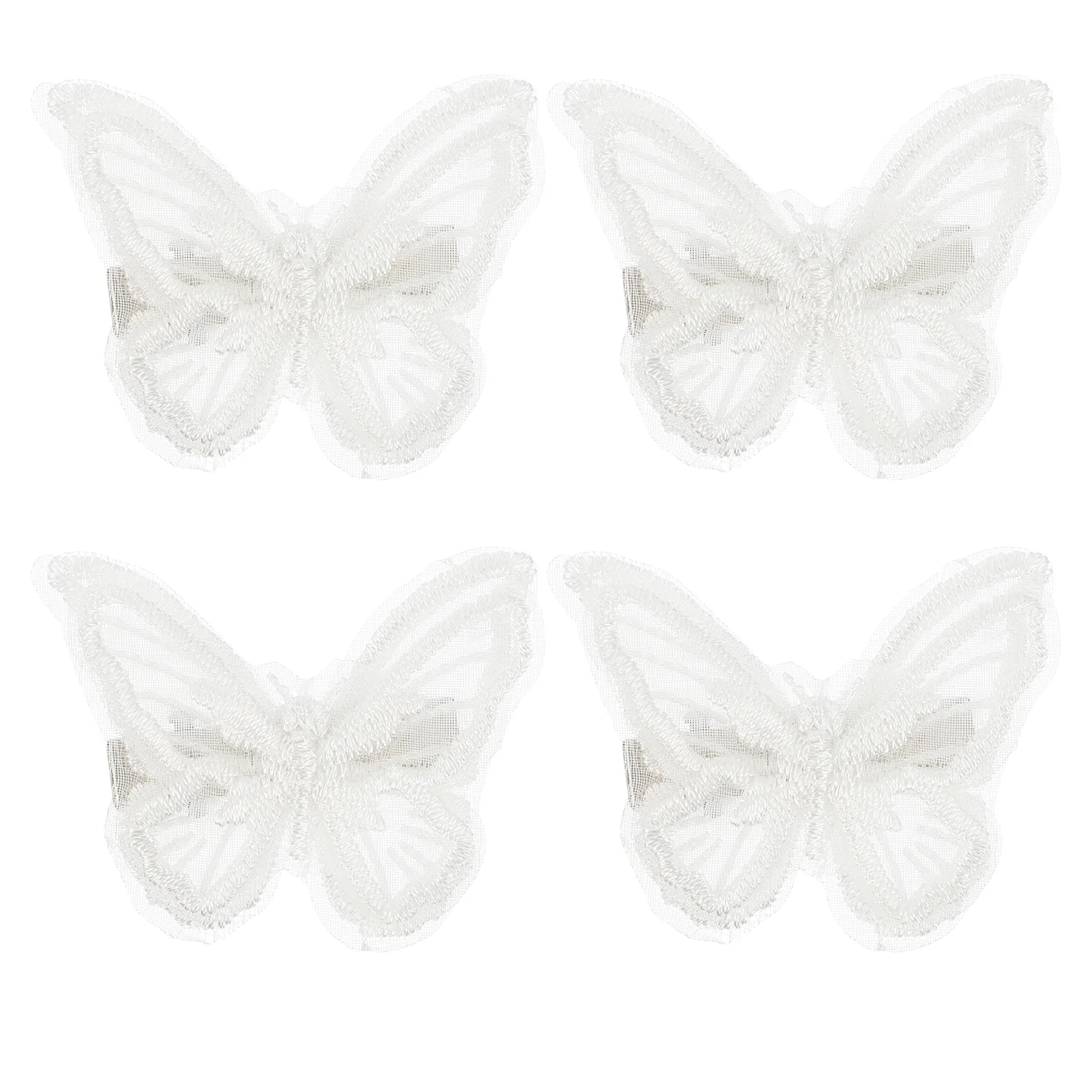 

Парная заколка с бантом и вышивкой заколка для волос для девочек бант