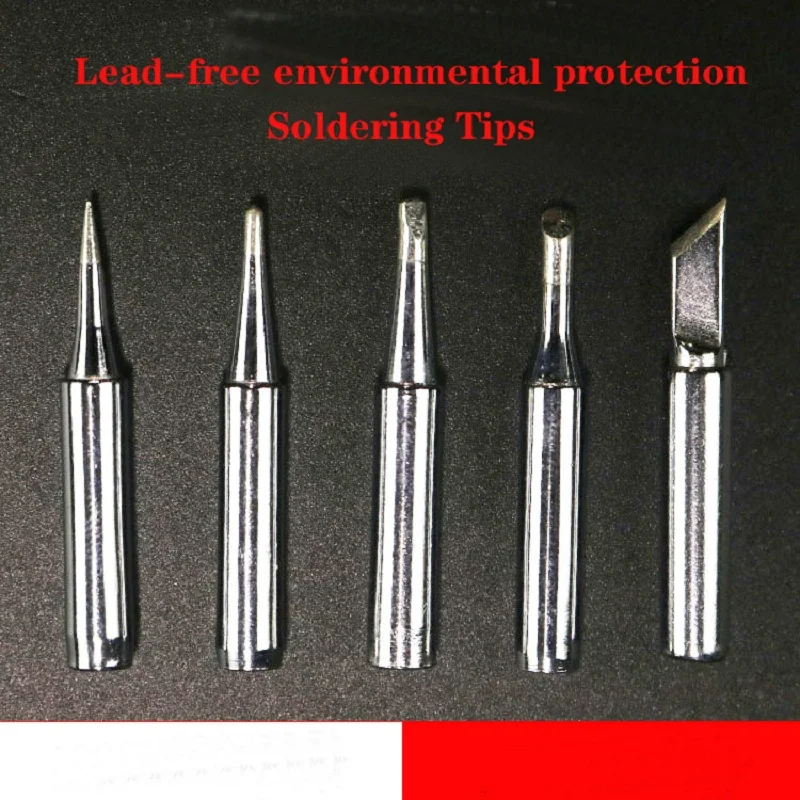 

Металлические наконечники для пайки 900M-T, 5 шт., отвертка для припоя, железный наконечник 42 мм для Hakko, сварочный инструмент для переделки