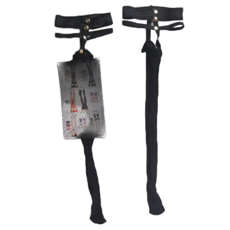 

Women Fishnet Thigh-High Stockings Anti Slip Garter Belt Over Knee Pantyhose New 40JC