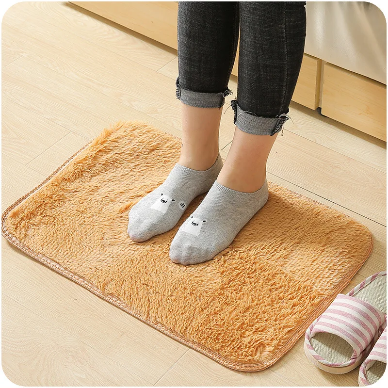 Нескользящая короткая мягкая подкладка для комнаты длинная квадратная цветная