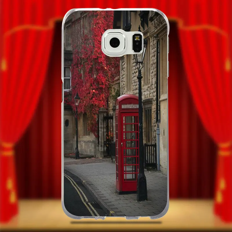Мягкий силиконовый чехол из ТПУ для мобильных аксессуаров винтажный Лондонский