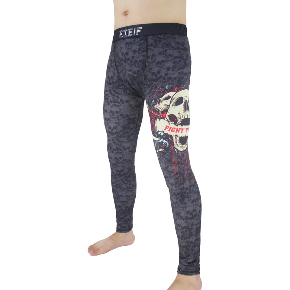 MMA с рисунком в виде мартышки спортивных тренировок Колготки Муай Тай Бокс одежда