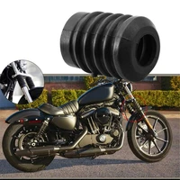 motorcycle rear brake pump gaiters gators boots cover rubber fork dust cover for harley softail fatboy models