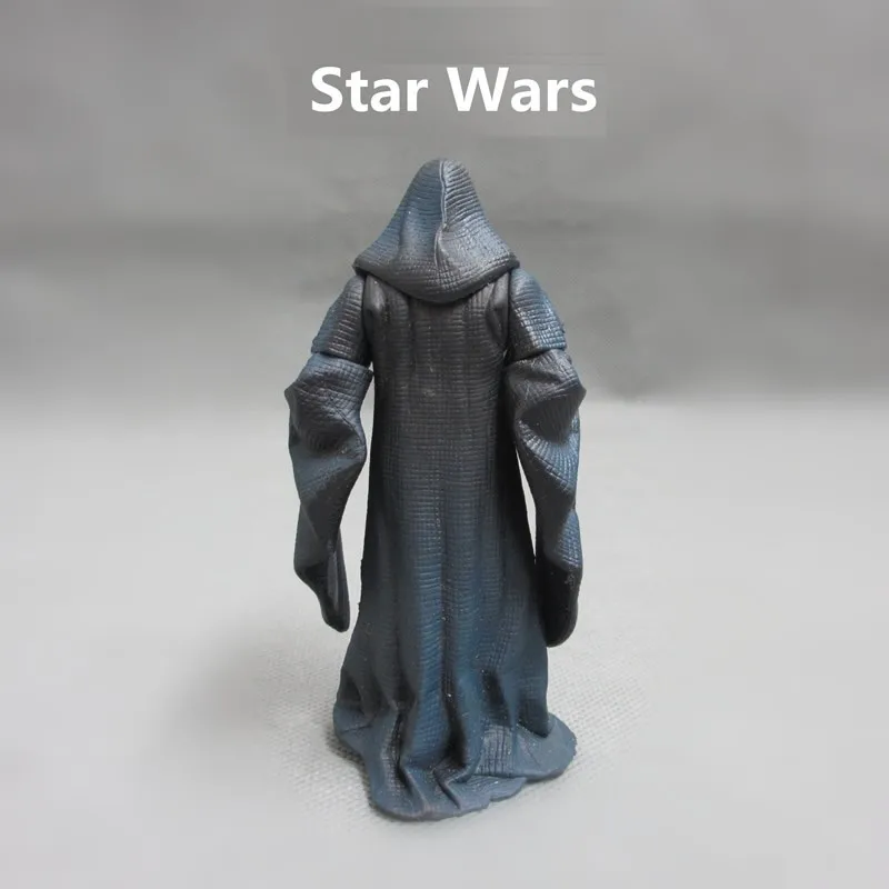 

Free shipping 1pcs 10cm=3.9'' Original Star Wars Biggest Villain Palpatine Model Decoration PVC Toy Action Figure Doll