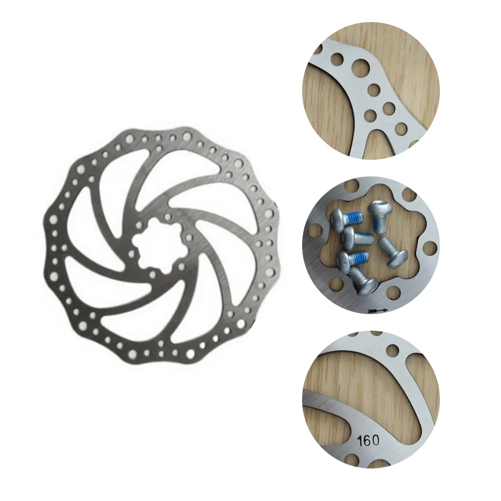 Дисковый тормоз из нержавеющей стали для горных и дорожных велосипедов 180 мм/160