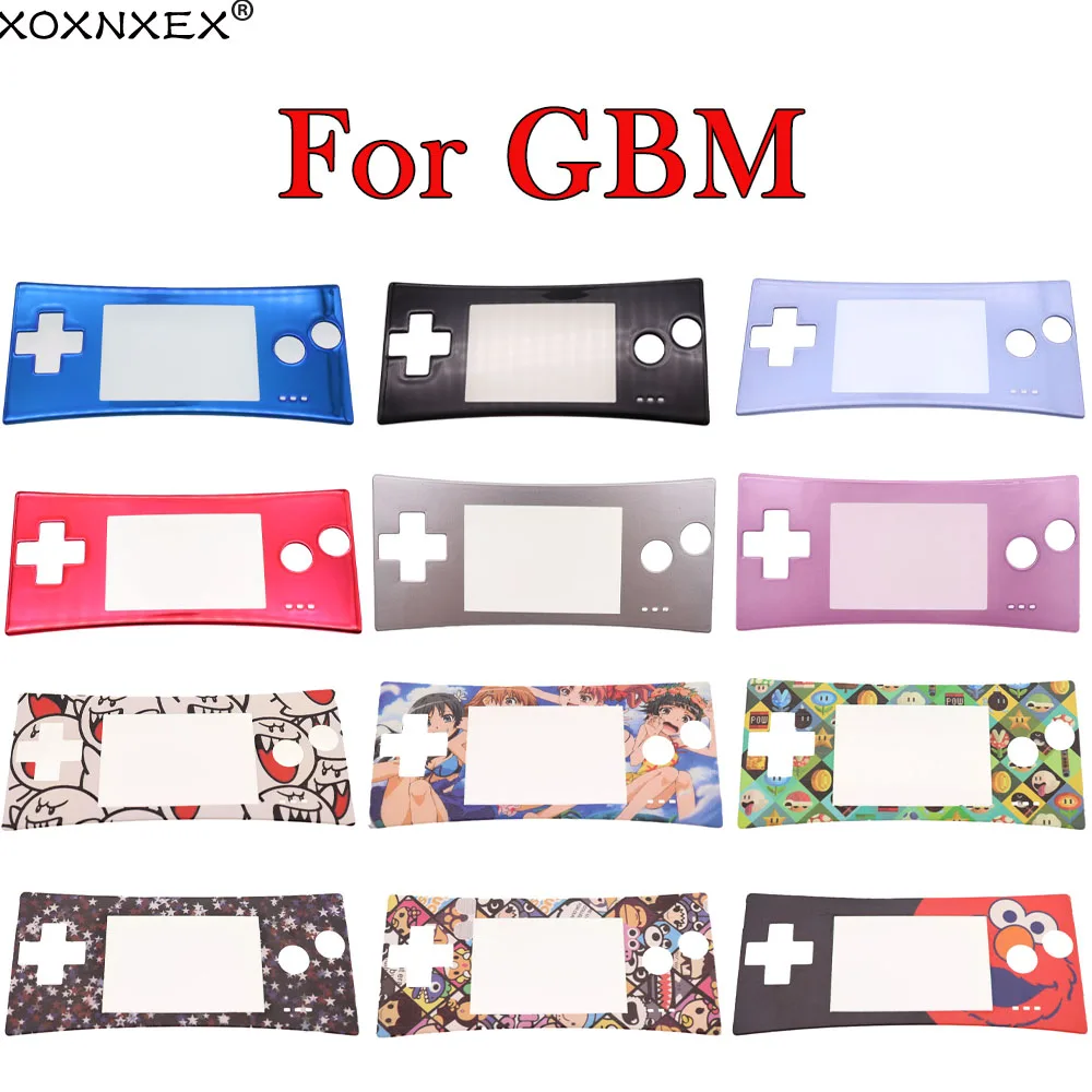 Передняя Лицевая панель сменная Крышка для GameBoy Micro GBM передняя крышка корпус