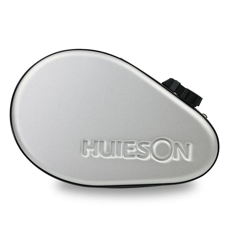 

High Quality Professional Gourd Table Tennis Case EVA PU Waterproof Material Loading Two Rackets Ping Pong Cover Bag With Zipper