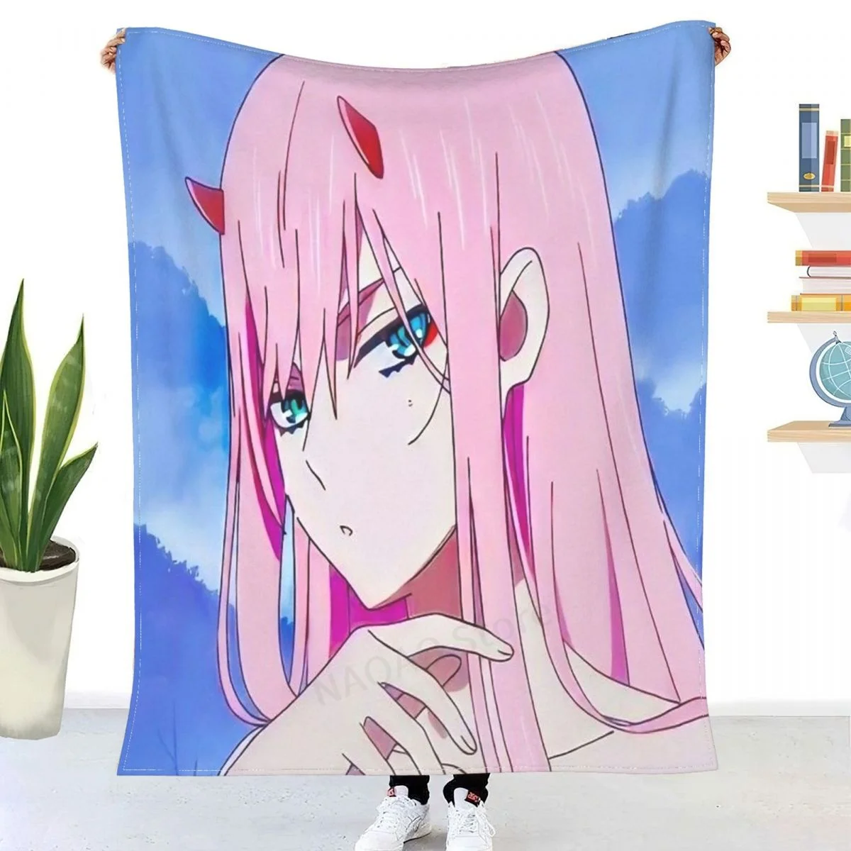 

Zero Two Anime 1 Throw Blanket Sheets on the bed blanket/ on the sofa decorative bedspreads for children throw blankets sofa