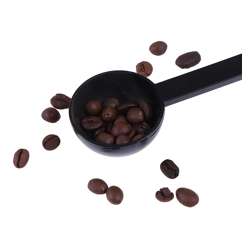 2pcs High Quality 2 In 1 Coffee Spoon 10g Standard Measuring Spoon Dual-use Bean Spoon Powder Spoon Coffee Machine Accessories
