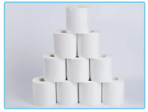 10 шт. рулон туалетной бумаги с фабрики по низкой цене трехслойный туалет папье