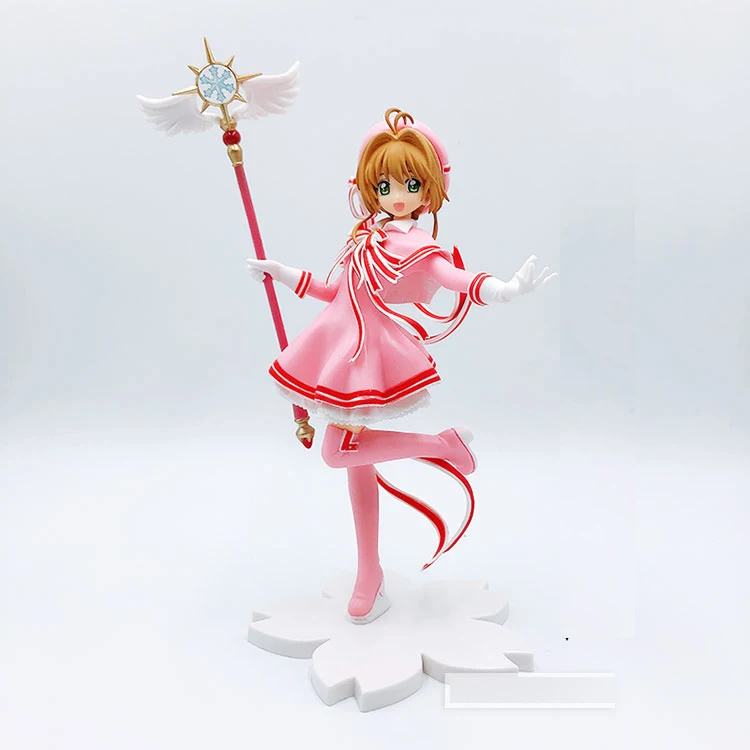 Японская оригинальная Аниме Фигурка KINOMOTO SAKURA Card Captor Sakura фигурка Коллекционная