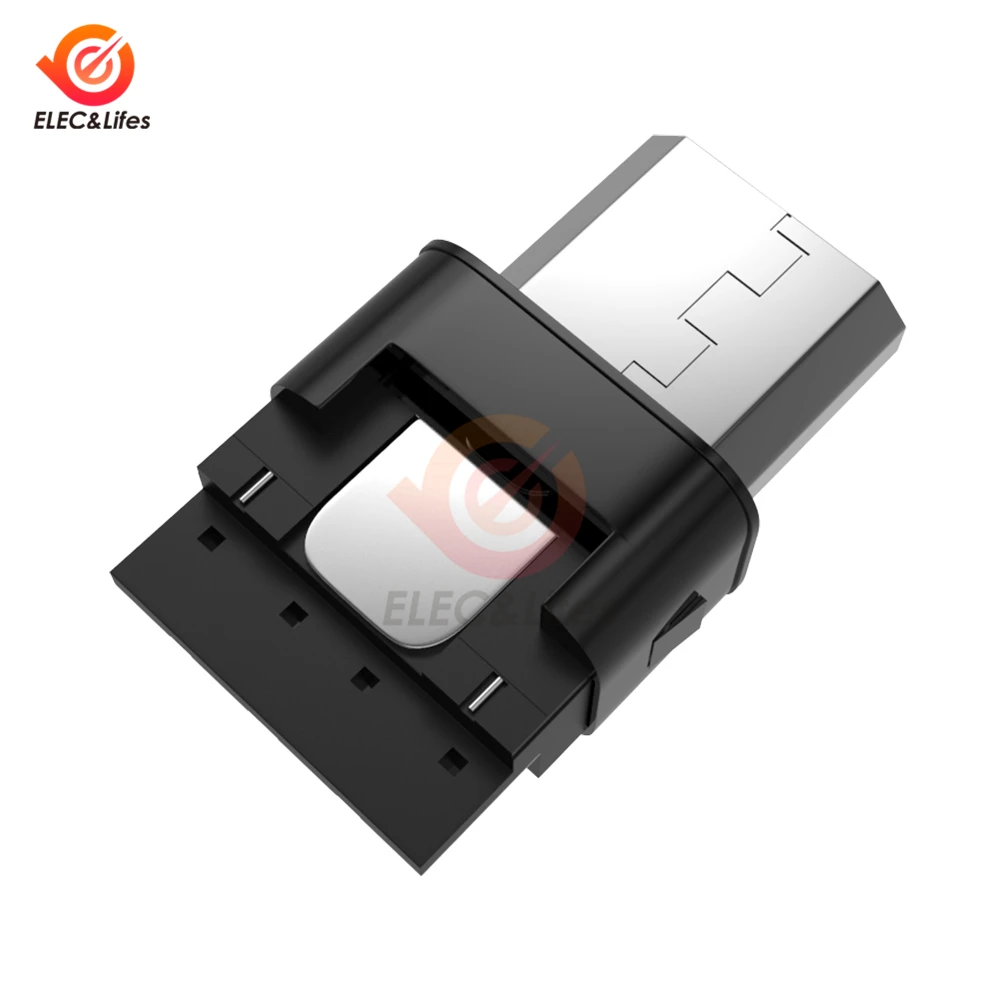 10 шт./компл. 4 в 1 сделай сам Micro USB штепсельная вилка с покрытием черный кабель для