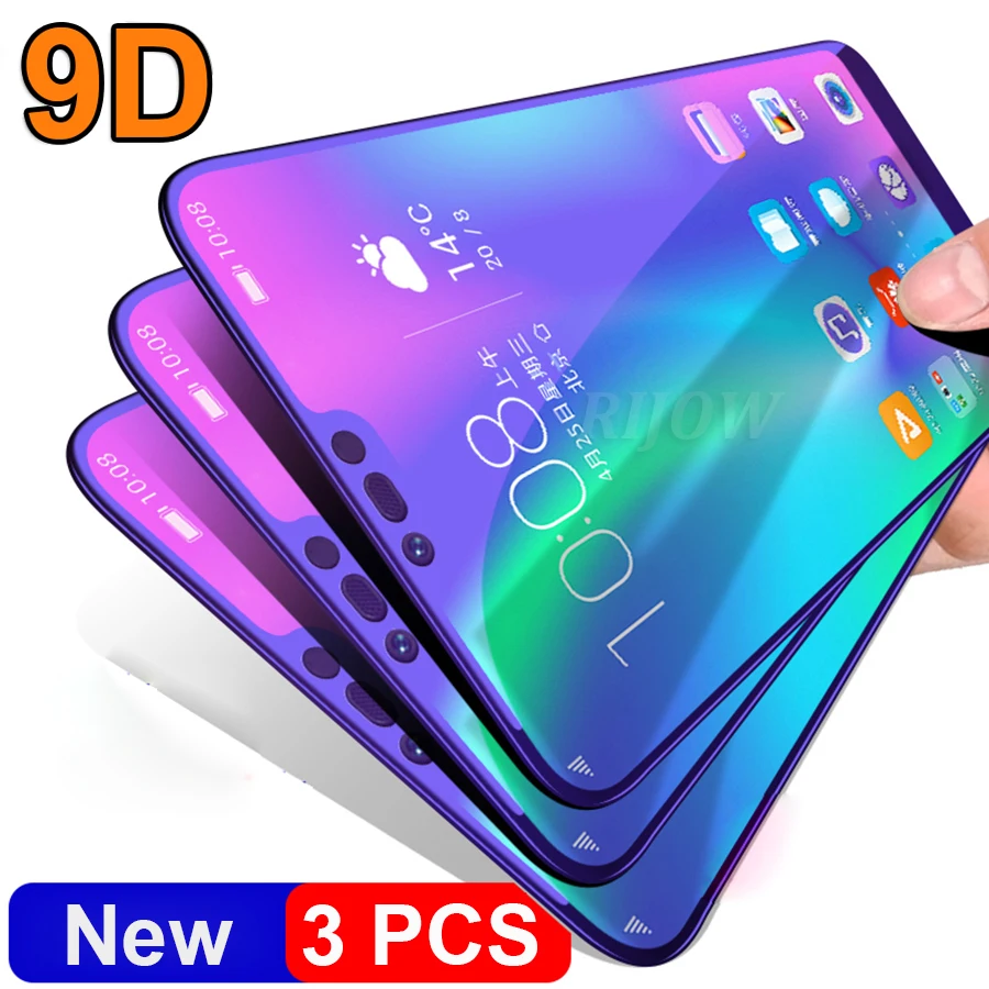 3 шт./лот 9D Стекло для Xiaomi mi 9T CC9 CC9e Pro закаленное стекло Экран протектор Red mi K20 Note 7 7A 8 пленка A3 lite Note8 пленка