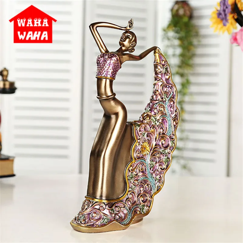 Декоративное украшение для танцора из смолы Современное креативное дома ремесла