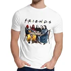 Kuakuayu HJN лучший Стивен Кинг персонажи ужасов друзья футболка, рубашка, модная Рабочая Рубашка