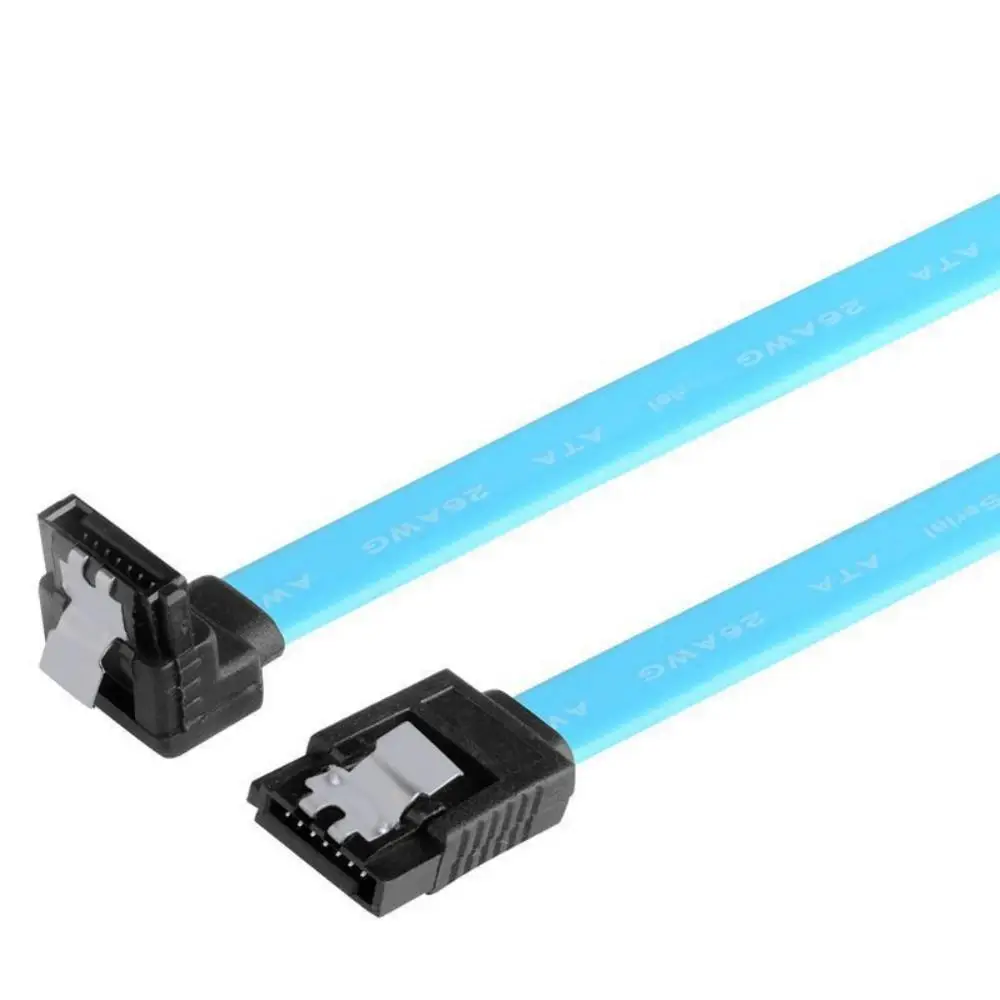 2019 5 шт. 18 &quotSATA 3 0 кабель SATA3 III 6 ГБ/сек. под прямым углом 90 градусов для жесткого