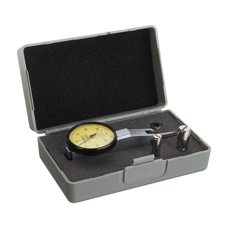 

Dial Gauge Test Indicator Precision Metric Meter Precise Test Measuring With Dovetail Rails 0-40-0 0.01m Range Instrument Tool