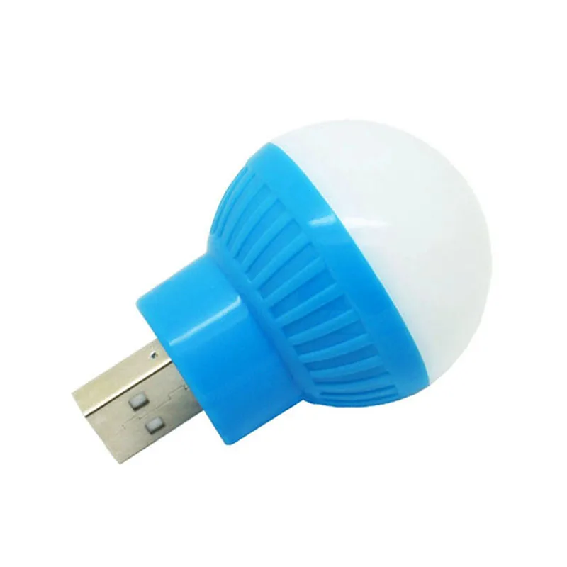 Лампа USB 5V белый светильник светодиодный Ночник 1W 180lm мини светодиодная лампа
