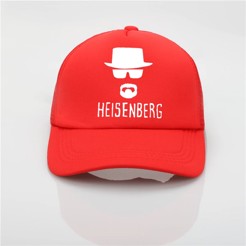 Модная шапка с сеткой Heisenberg с принтом бейсбольная кепка для мужчин wo мужская летняя трендовая Кепка новая молодежная Джокер Солнцезащитная шляпа пляжный козырек шляпа - Цвет: Серый