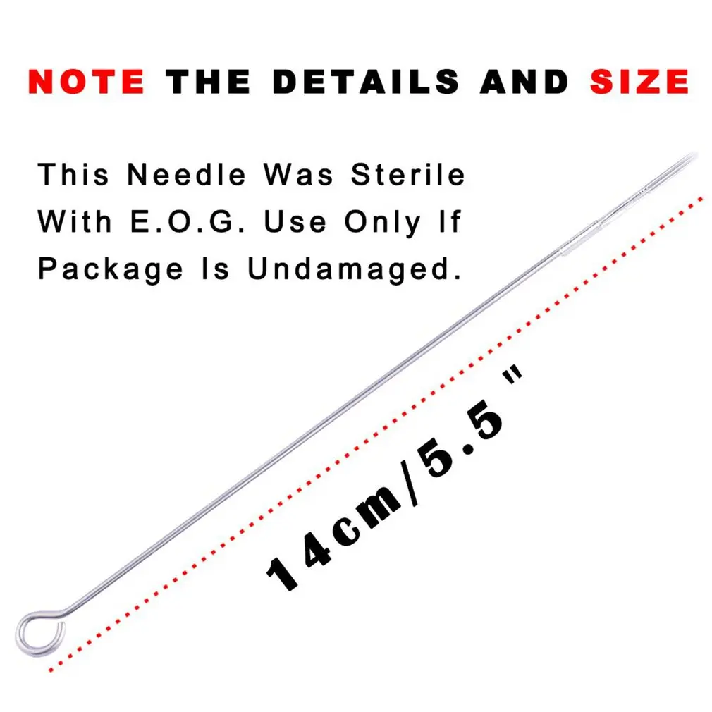 

5 /50/100 sticks 9RL tattoo needle Premium Tattoo Needles for DIY Hand Poke Stick
