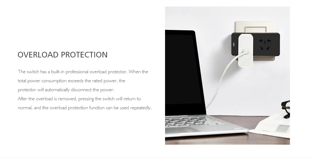 Xiaomi TP 6 портов/2 порта 3 usb разъем питания защита от перегрузки 750 Retardant пламя Домашний Электронный удлинитель Черный