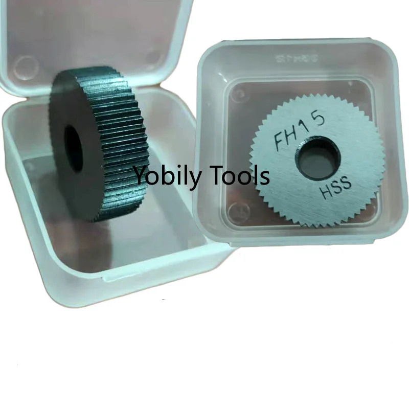 

HSS Stainless steel special knurling wheel Net grain knurling knife Straight grain knurling wheel