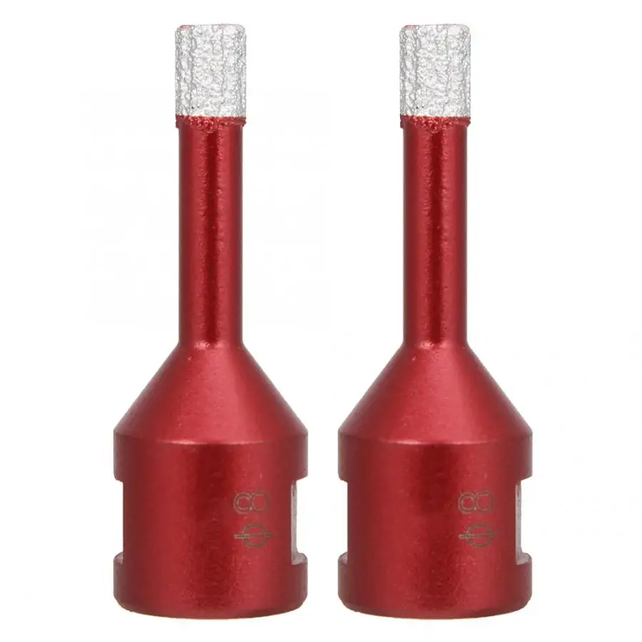 2Pcs 8mm Diamond Hole Opener Brazed Drill Bit M14 Female Thread Saw For Marble Ceramic Tile Granite Concrete Brick Stone | Инструменты