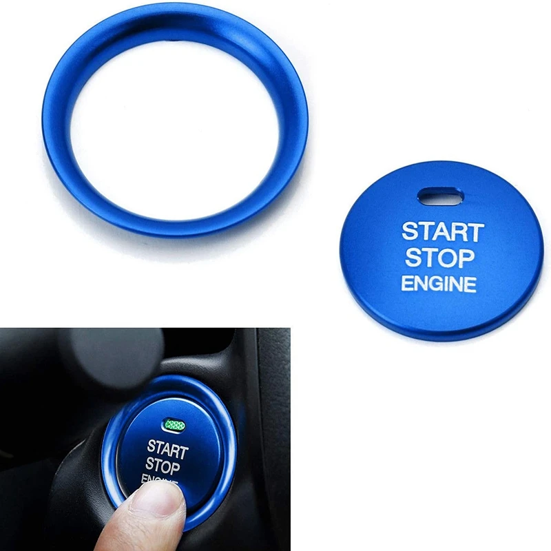 Набор из 2 предметов голубая безключевая флейта и окружающее украшение кольцо