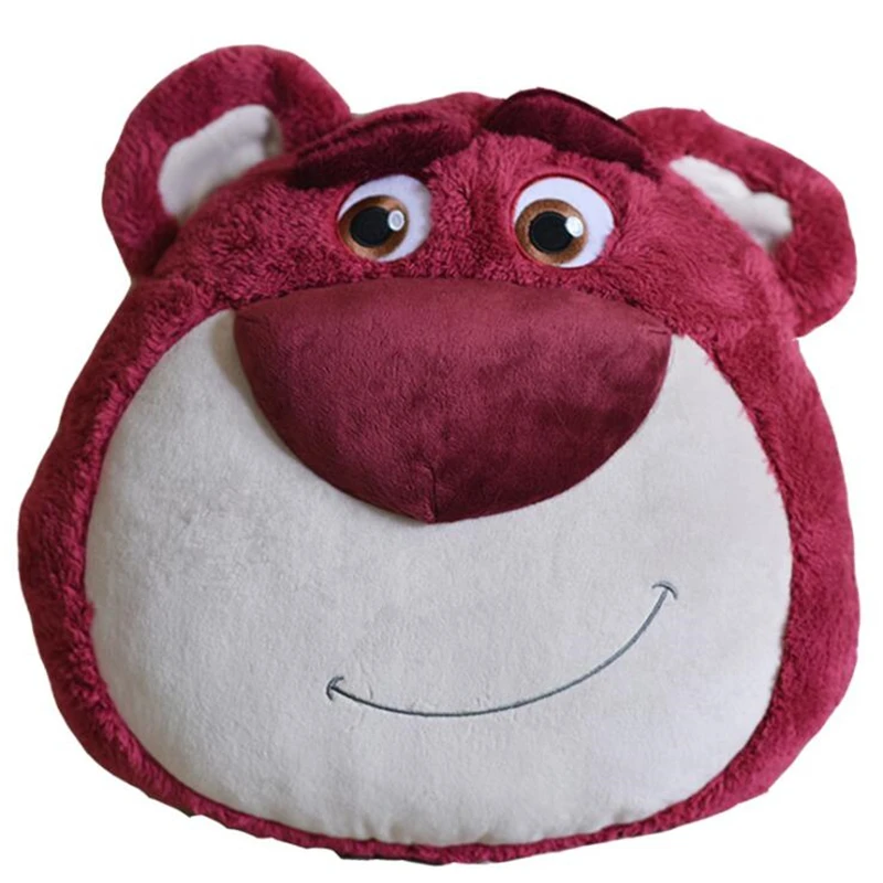 38 см История игрушек лотсо обнимающий медведь плюшевая подушка Мягкая Клубника