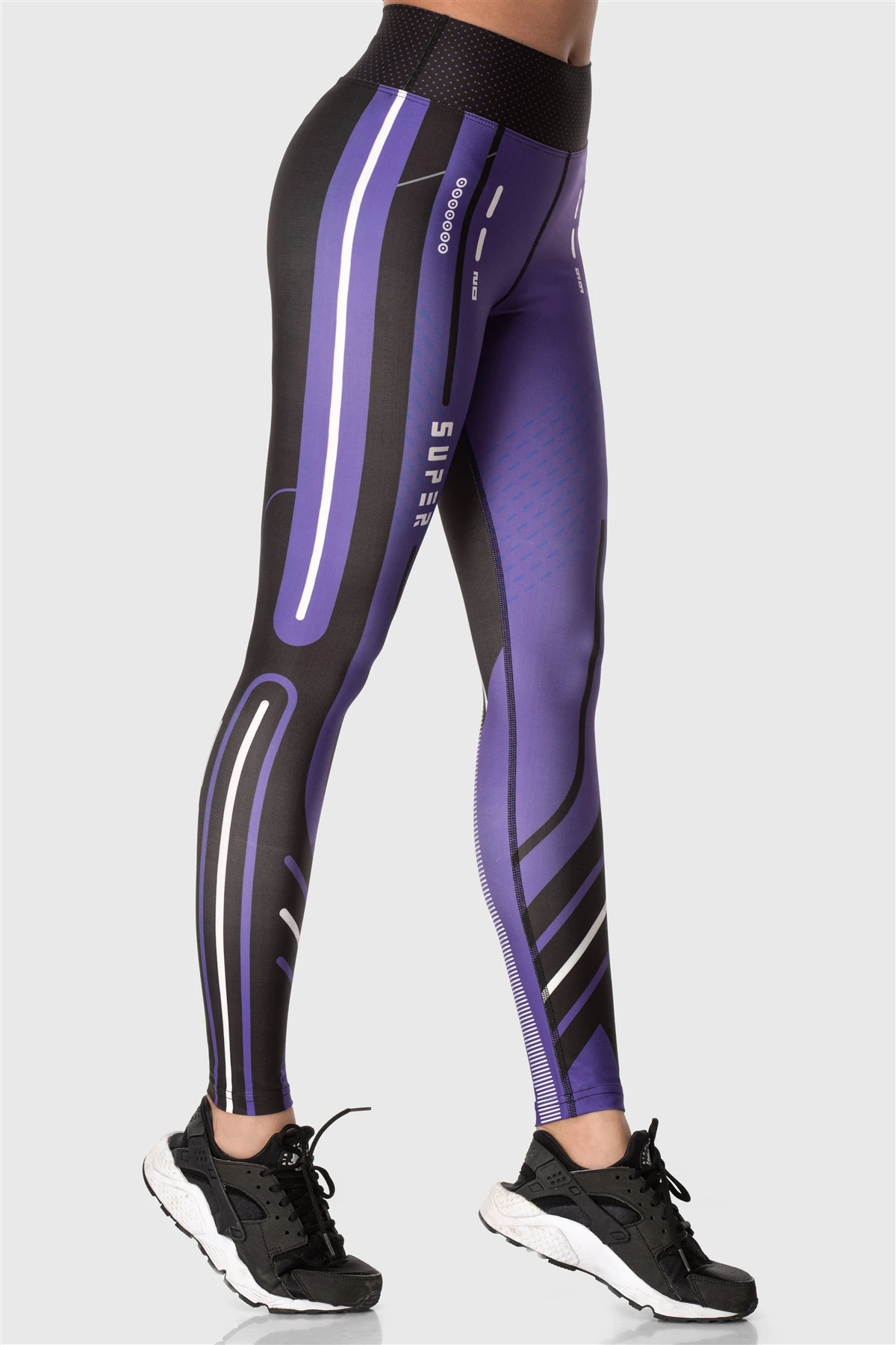 Superstacy High Waist Digital Sport Leggings