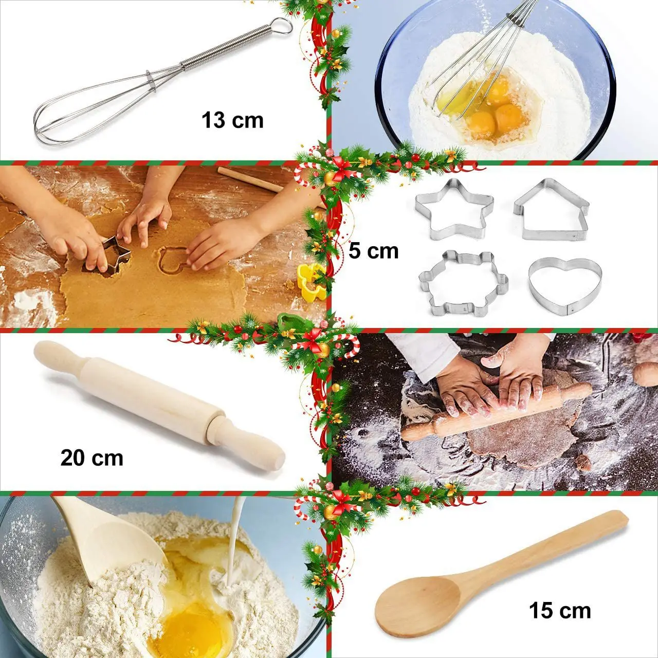 

Kids Cooking and Baking Sets for 3-8 Year Old Kids Toys for Kids Age 3-8 Chef Set and Apron with Oven Mitt