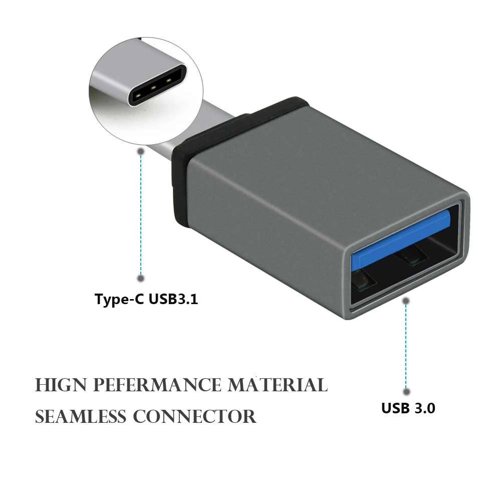 Мини USB-разветвитель CHYI USB 3 0 для интерфейса Type-c адаптер Hab Macbook компьютера |