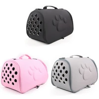 dogs cat folding pet carrier cage collapsible puppy crate handbag carrying bags pets supplies transport accessories 2021